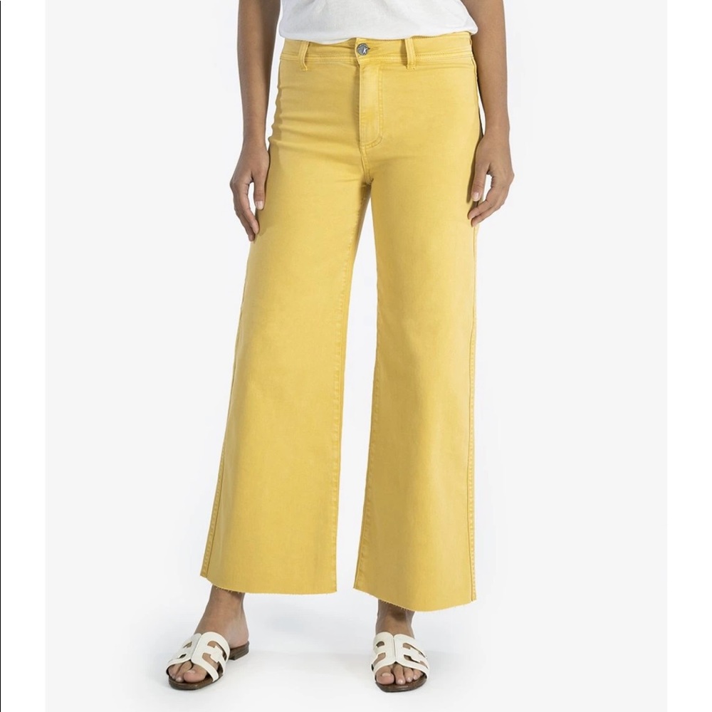 Kut yellow jeans size 0